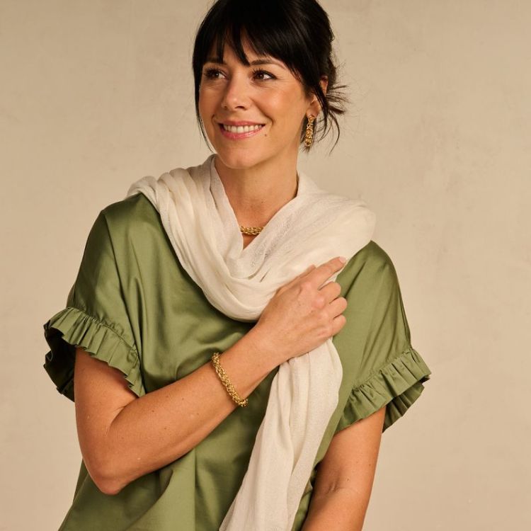LCSCARVES174 ECRU